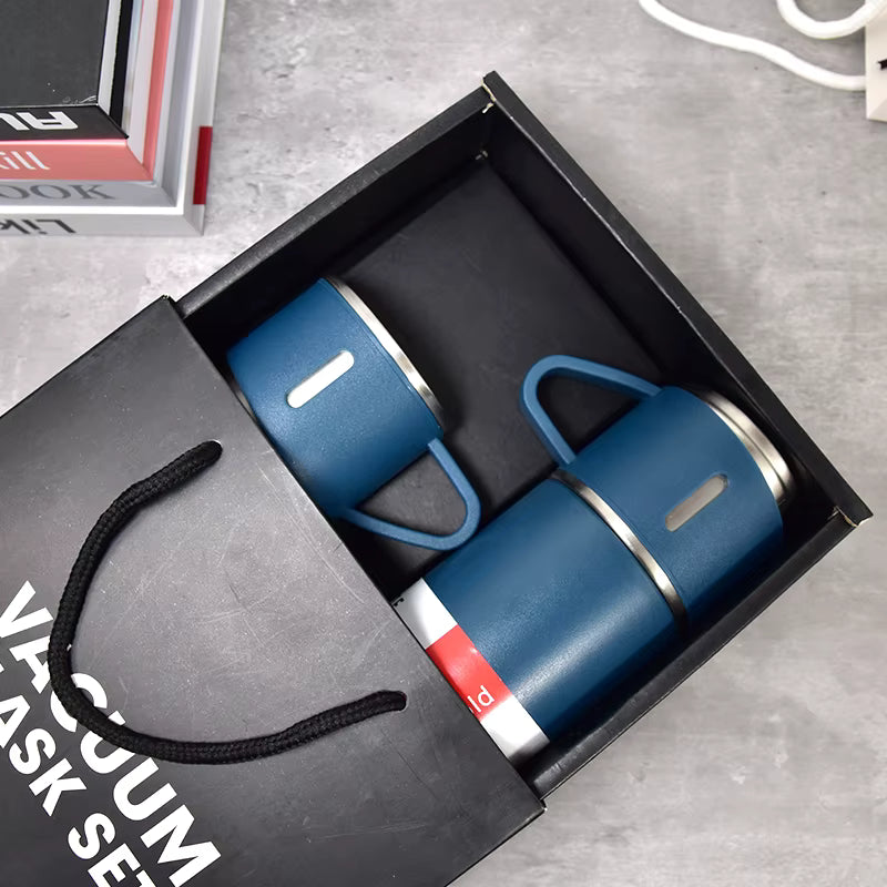 16.9 oz Vacuum Insulated Bottle with 3 cups